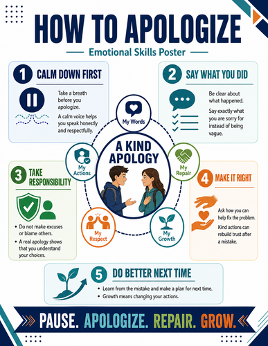 How to Apologize I Infographic