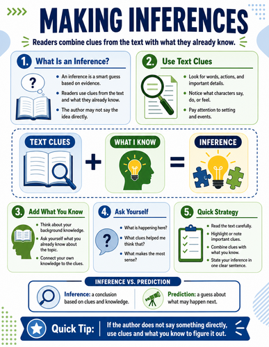 Making Inferences I Infographic