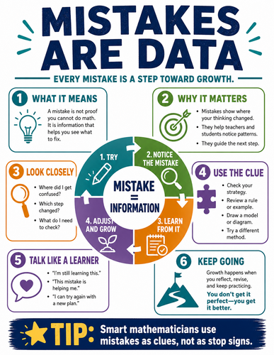 Mistakes Are Data I Infographic