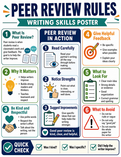 Peer Review Rules I Infographic