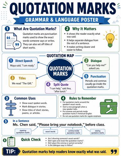 Quotation Marks I Infographic