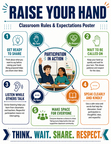 Raise Your Hand I Infographic