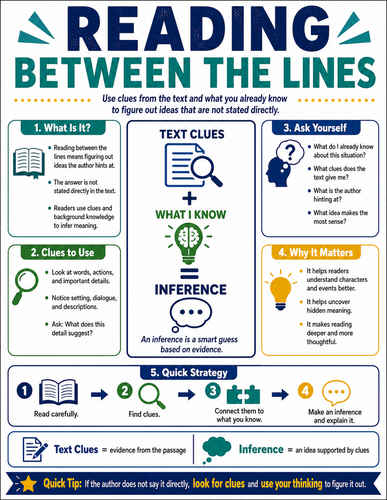 Reading Between the Lines I Infographic