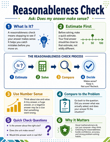 Reasonableness Check I Infographic