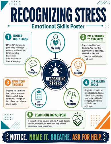 Recognizing Stress I Infographic