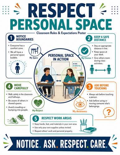 Respect Personal Space I Infographic