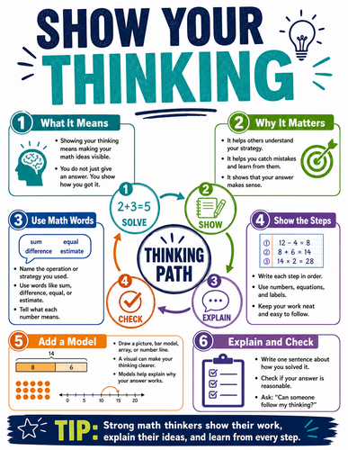 Show Your Thinking I Infographic