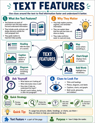 Text Features I Infographic