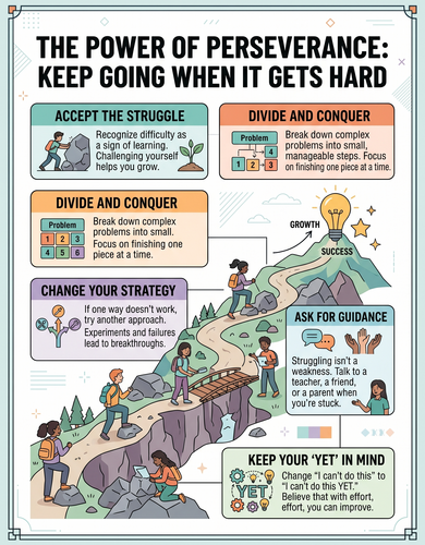 The Power of Perseverance I Infographic
