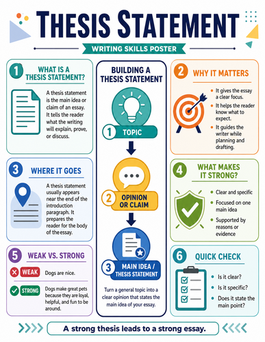 Thesis Statement I Infographic