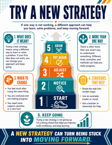 Try a New Strategy I Infographic