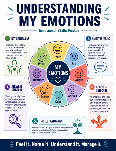 Understanding My Emotions I Infographic