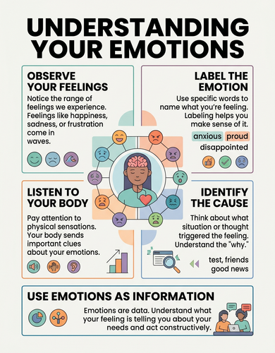 Understanding Your Emotions I Infographic