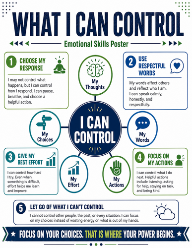 What I Can Control I Infographic