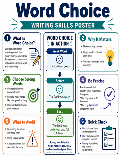 Word Choice I Infographic