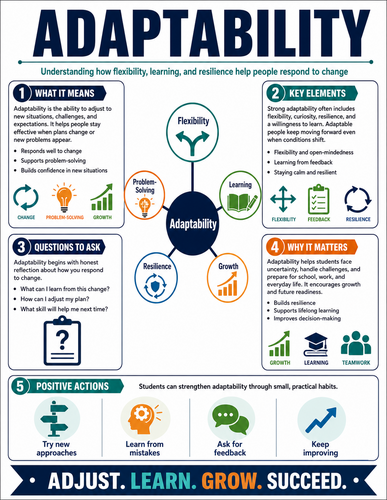 Adaptability I High School I Infographic