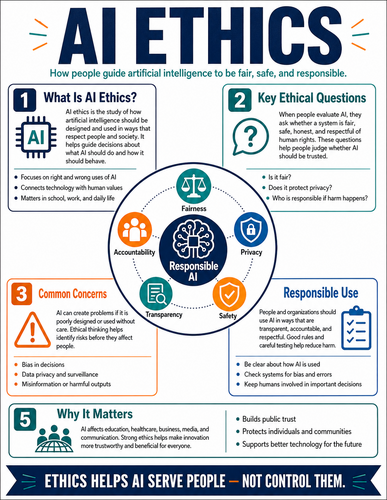 AI Ethics I High School I Infographic