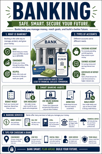 Banking I High School I Infographic