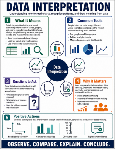 Data Interpretation I High School I Infographic