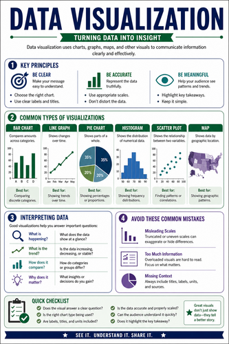 Data Visualization I High School I Infographic