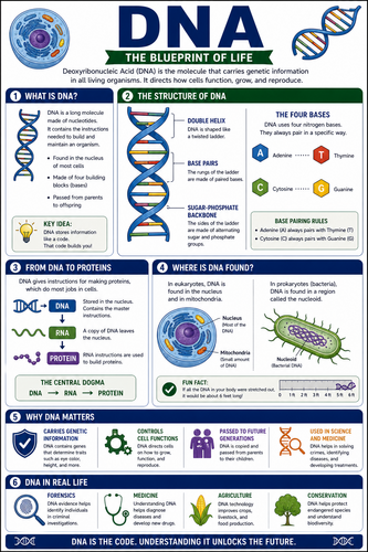 DNA I High School I Infographic