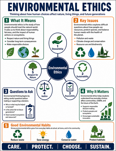 Environmental Ethics I High School I Infographic