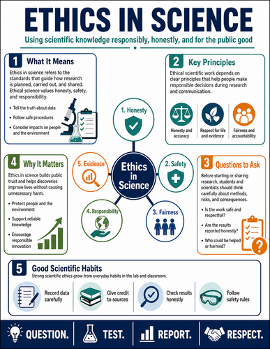 Ethics in Science I High School I Infographic