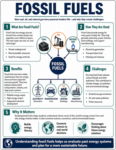 Fossil Fuels I High School I Infographic