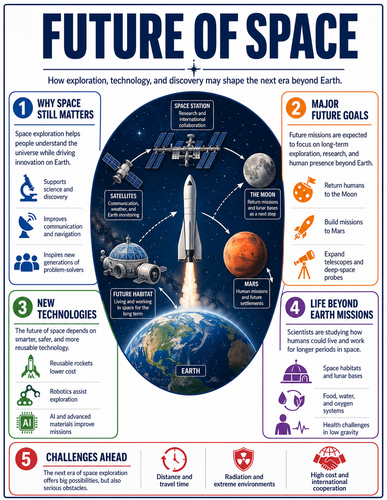 Future of Space I High School I Infographic