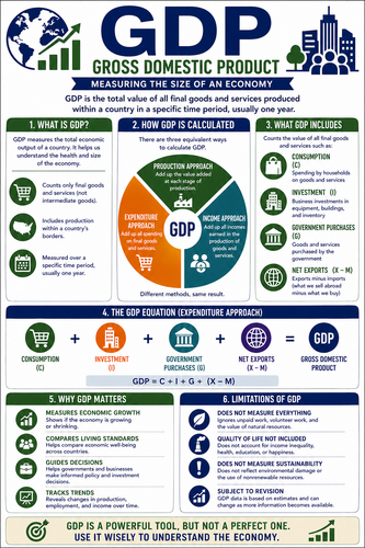 GDP I High School I Infographic