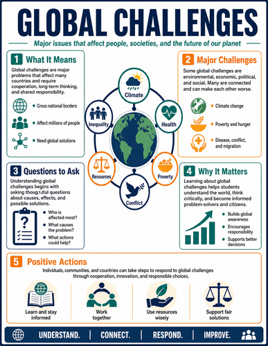 Global Challenges I High School I Infographic