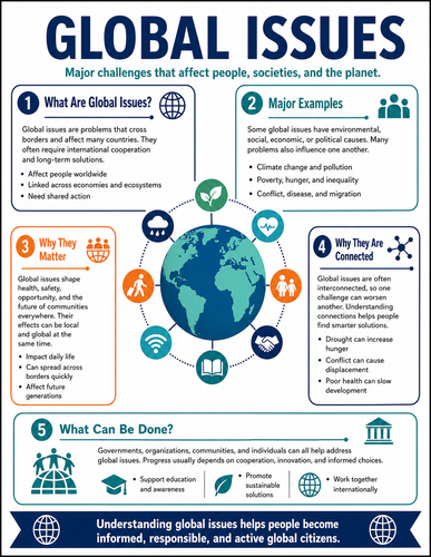 Global Issues I High School I Infographic