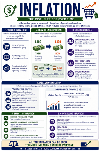 Inflation I High School I Infographic