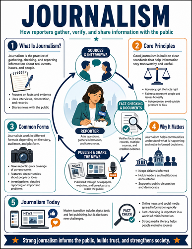 Journalism I High School I Infographic