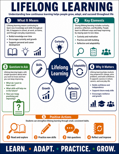 Lifelong Learning I High School I Infographic