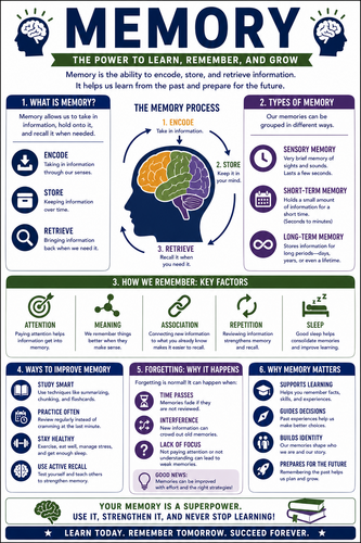 Memory I High School I Infographic