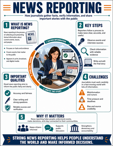 News Reporting I High School I Infographic