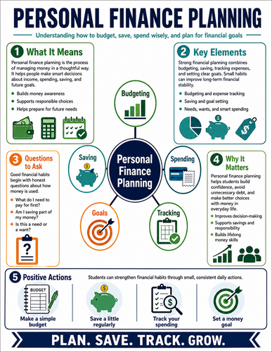 Personal Finance Planning I High School I Infographic