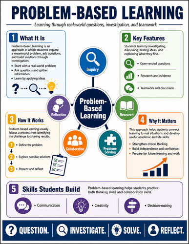 Problem-Based Learning I High School I Infographic