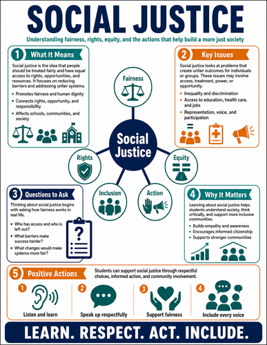 Social Justice I High School I Infographic