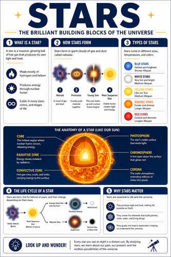 Stars I High School I Infographic