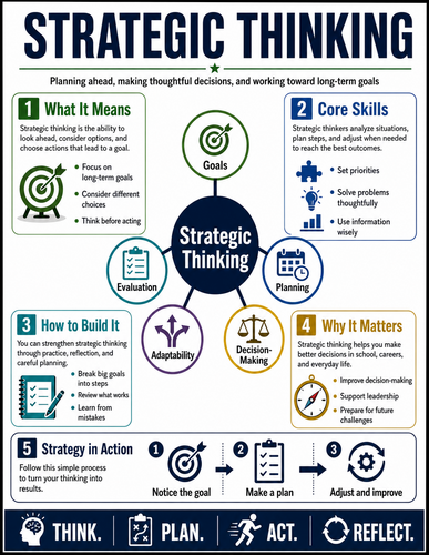 Strategic Thinking I High School I Infographic