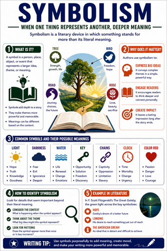Symbolism I High School I Infographic
