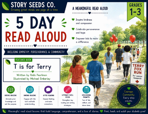 T Is for Terry | 5-Day Read-Aloud Unit | Grades 1–3