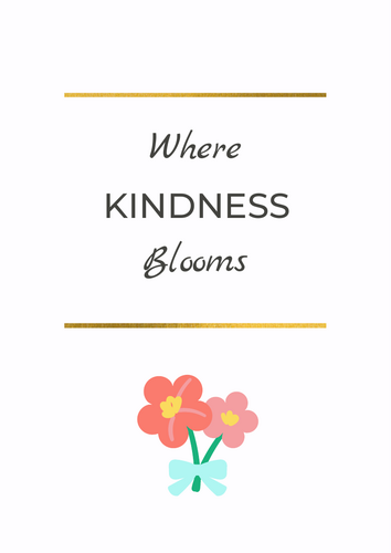 Where Kindness Blooms - 10 Writing Prompts
