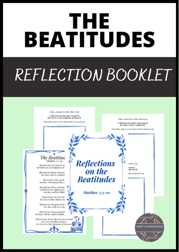 Reflections on the Beatitudes Booklet