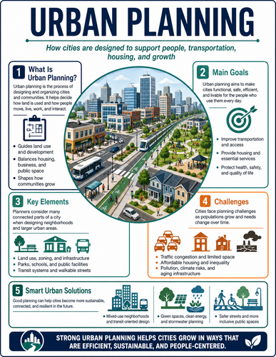 Urban Planning I High School I Infographic