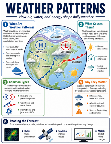 Weather Patterns I High School I Infographic