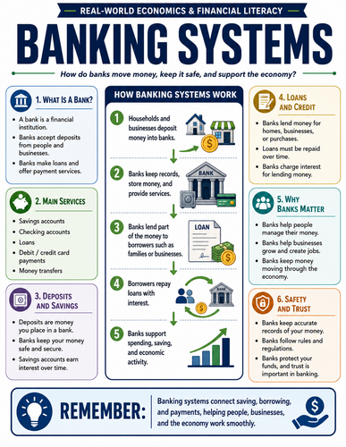 Banking Systems I Infographic
