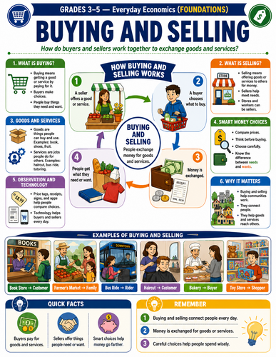 Buying and Selling I Infographic